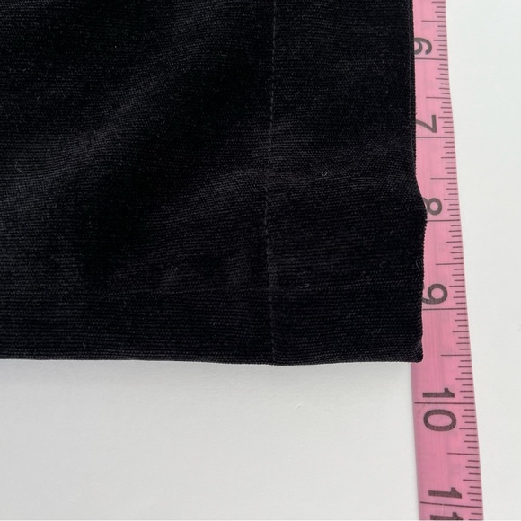 Coldwater Creek Black Faux Suede Trouser Fit Pants NWOT - Picture 16 of 16